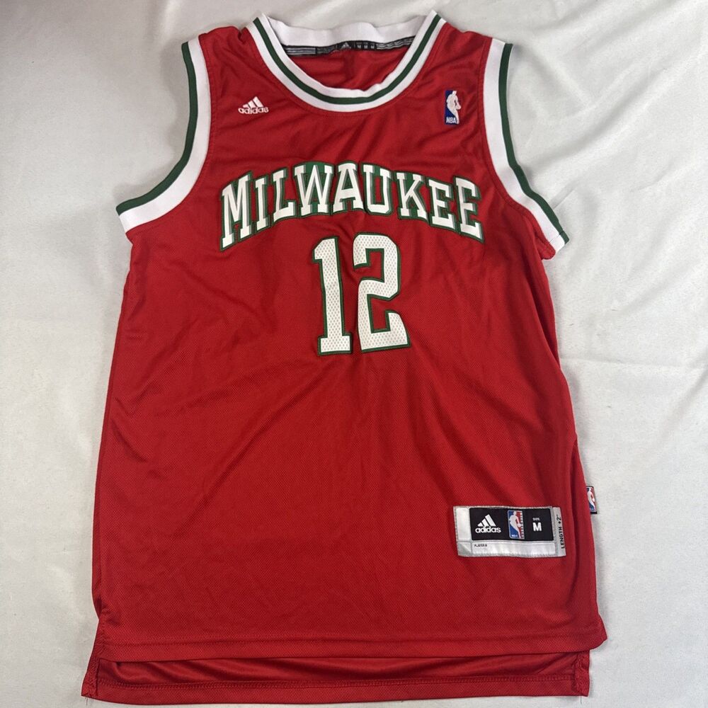 Jabri Parker Milwaukee Number 12 Adidas Jersey Size Medium